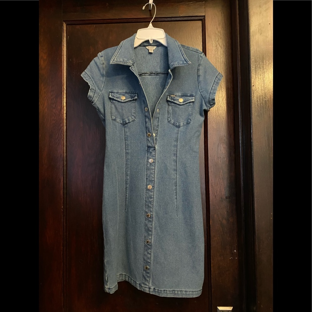Guess mini denim dress